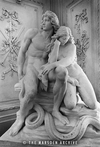 Statue (by Carl Roder, 19th Cent.), Sommerpalais, Greiz, Germany